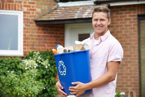 Eco-friendly waste management in an urban environment